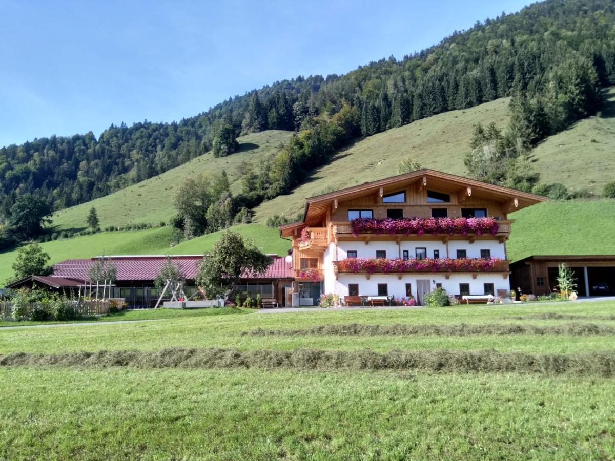 Bio- Bauernhof Obermaurach Apartment Walchsee Luaran gambar
