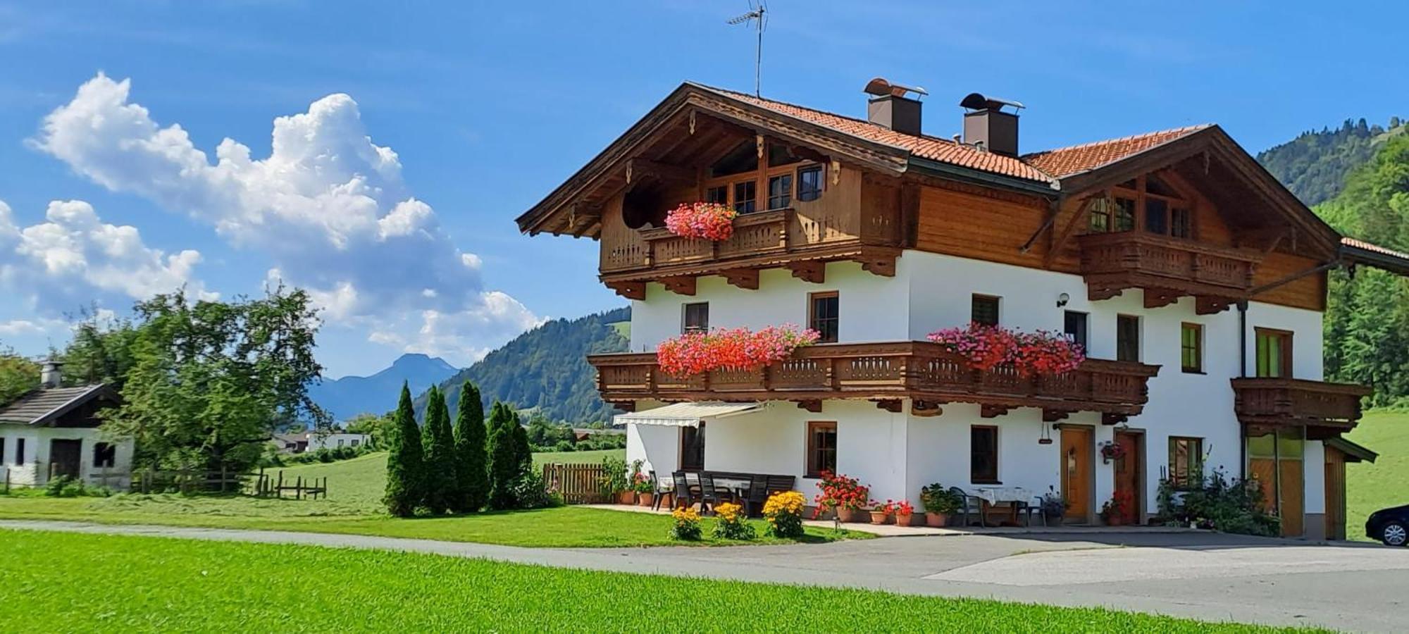 Bio- Bauernhof Obermaurach Apartment Walchsee Luaran gambar